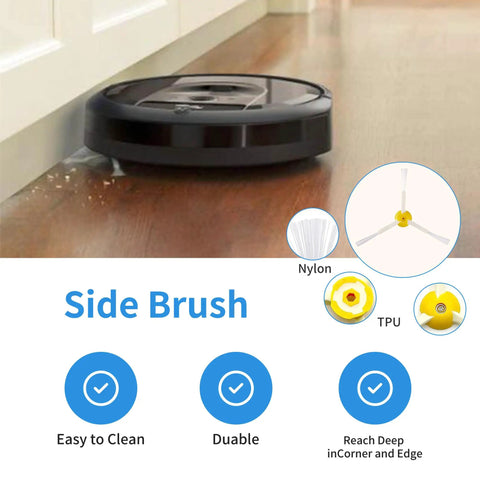 Roomba using Replacement Parts Kit For Roomba 600 Series Vacuum Cleaner With Bristle Beater Brush Flexible Beater Brush Aero Vac Filter