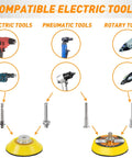 Compatible electric tools shown with Top Shelf 331 Piece 2 Inch Wet Dry Sanding Disc Kit With 60 To 10000 Grit Assortment.