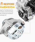 Beefy 3.4L V6 Alternator Replacement For Toyota 4Runner 1999 2002 Tacoma 2000 2004 Tundra 2000 2002 High Output Durable Tested
