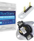 Dryer Cycling Thermostat And Thermal Fuse Kit Fits Whirlpool And Kenmore Replaces PS11741405 3387139 80005 694511 WP3392519VP 306910 With Lifetime Protection And Easy Installation with packaging and components
