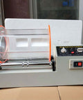 580W Tumbler Polishing Machine With 24Lb Drum, Mini Rotary Jewelry Polisher with control panel and removable roller
