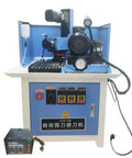 Heavy Duty Automatic Circular Saw Blade Sharpener And Round Grinding Machine, 220V Pro Grade Sharpening System with controls and motor.
