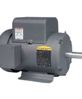 Single-unit 3 HP 1-Phase TEFC AC Motor, 184T Frame, 1725 RPM, 115/230V, 60Hz, Sealed Ball Bearing
