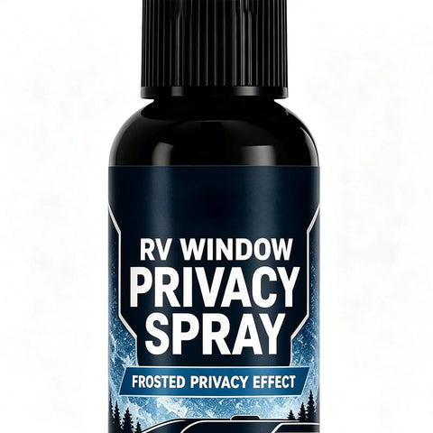 Glass Frosting Spray | 3 Pieces 30ml Anti-Glare Translucent Privacy Agents in black spray bottle with label