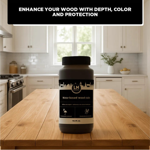 Colonial Dark Brown Water Based Wood Stain For Furniture And Crafting Delivers A Hella Smooth Finish With No Sweat Application Zero Sanding Required Low Odor Quick Dry Indoor Formula For Big Time Results On Any Project in a kitchen setting.