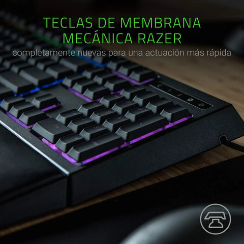Badass Gaming Keyboard Featuring Mechanical Membrane Keys Dope RGB Lighting close-up of keys and RGB lighting