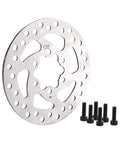 120mm 6-Bolt Disc Brake Rotor Replacement for Mountain Bikes and E-Bikes with six mounting bolts shown on the side