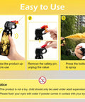 Vibrant Yellow Smoke Bomb Powder Cannon For Gender Reveal Parties And Baby Showers Super Hype For Making Epic Photo Moments Safe Trigger Pull Ready Two Pack instructions for use and safety.