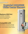 Heavy Duty 4500 Watt 240 Volt Screw In Water Heater Heating Element Hassle Free Swap For Ao Smith Ect Ecs Ecl Eco Systems installation.