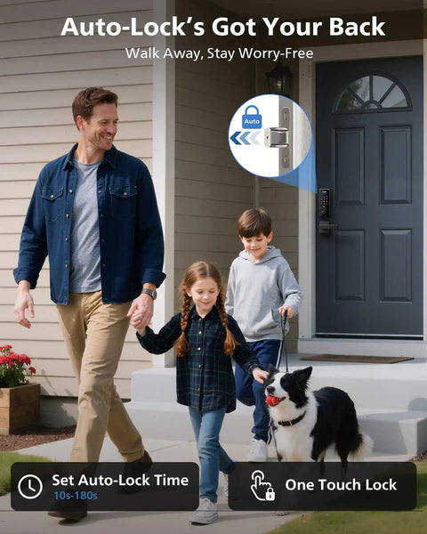 Smart Wireless Deadbolt Lock With Two Durable Lever Handles Featuring Stress Free Keyless Entry Keypad For Primary Front Doors Quick Swap Install And Genuine Home Security That Keeps Your Spot Locked And Loaded