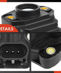 Throttle Position Sensor TPS For Dodge Dakota Durango Ram Jeep Grand Cherokee Liberty Commander Plug And Play Easy Install Replacement Fits 2002 2006 Models With 2.4L 3.7L 4.0L 3.9L Engines black 3-pin connector