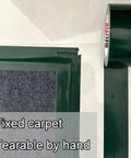Heavy Duty Dark Green Duct Tape Waterproof Cloth Fabric Tape For Photographers And DIYers, Repairs, Crafts, Indoor Outdoor Use 2 Inch By 45 Yards Tough As Nails Yet Easy Tear fixing carpet; easy to tear by hand.
