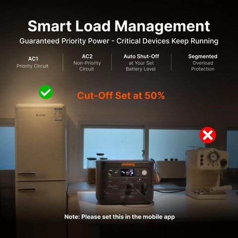 Smart Load Management with Rock Solid Expandable Portable Power Station Built With 1024 Wh Storage Scaling Up To 11 Kwh Capacity And 1800 Watt Output.