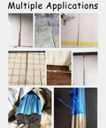 Heavy Duty Stainless Steel Cord Cover Raceway For Walls And Floors, Built Like A Tank, 79 Inch Length, applications on floors and walls