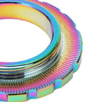 Centerlock Rotor Lockring Cover For Mountain Bikes Dope Bright Color Aluminum Alloy Shield Universal Fit Anti Deformation Design