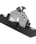 Cut Through Ceramic Like Butter Using This Heavy Duty 45 Degree Tile Chamfering Jig Fits 115 125mm Grinders Desktop Stone Polisher Guide For Slick Clean Bevels On All Projects, black metal chamfering jig with adjustable features.