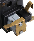 Close-up of Heavy Duty Gray Industrial Vacuum Replacement Carbon Brush Kit Featuring Rock Solid Iron Holders and Premium Graphite Rods.