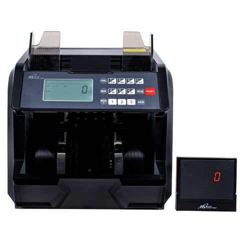 High Speed Money Counting Machine With Add And Batch, 1500 Bills Per Minute, Ultraviolet Magnetic Ink Infrared Counterfeit Detector