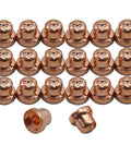 Copper nozzles from All In One Plasma Cutting Torch Consumables Kit For PT-31 JG-40 LG-40 Cutters With 18866 Tips Nozzles