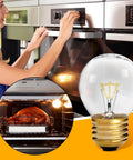40 Watt Oven Light Bulb 4 Pack High Temp Appliance Bulbs With G45 E26 E27 Socket Brass Lead For Maytag GE Whirlpool Ovens