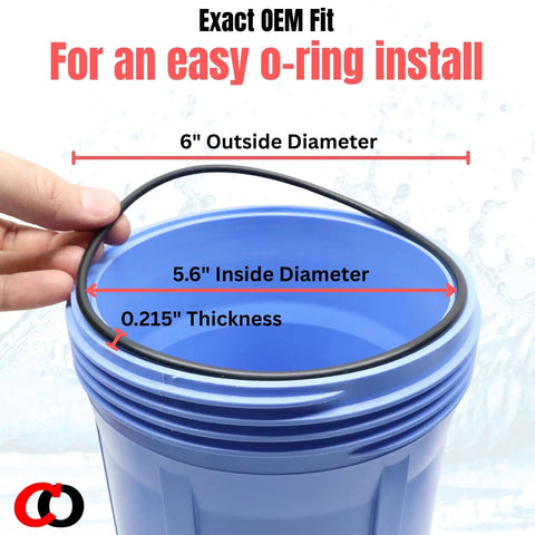 Three Pack Replacement O Rings For 3M AP801 AP801C AP802 And KemFlo 5000 And 10000 Series Water Filter Housings 68898 32 68898 31 Leak Repair Kit Easy Install For Quick Leak Free Performance