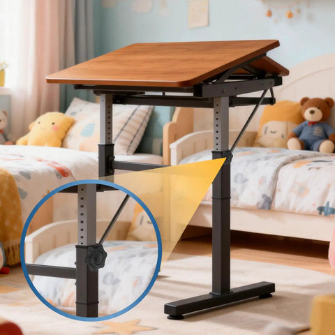 Solid Star Knob Handles M8 Metric Thread With Killer Grip For Quick Bench Setup And Woodworking Jigs Easy Hand Tightening Built Tough Clamping Screws Gear Upgrade Two Piece Set In Matte Black on adjustable desk.