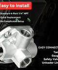 Replacement Air Compressor Pressure Switch 145 And 175 Psi For TS4N5 2340L5 2340N5 2340D5 5HP Single Phase Units
