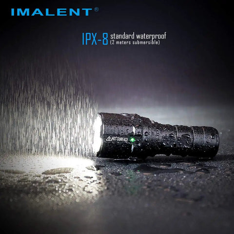 Ms03 13000 Lumen LED Flashlight With 3 Cree XHP70 2 LEDs Tactical EDC Light Beast Mode in waterproof test