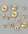 12 Piece Brass Clock Hand Nut Set For Replacement Hardware 5mm 6mm 10mm OD Threaded Fasteners For Movement Maintenance