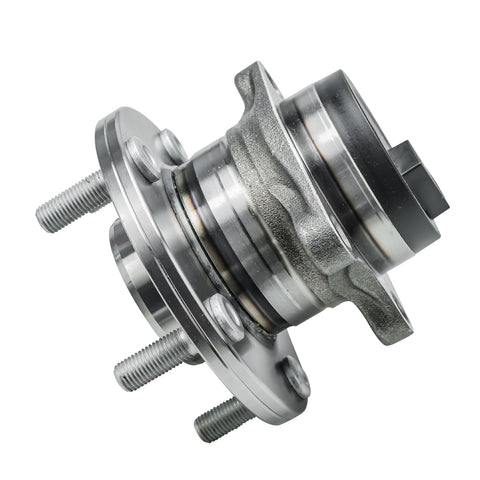 Rear Wheel Bearing And Hub Assembly For 2007 2014 Mazda CX 9 FWD With 5 Lugs And ABS 2 Piece Kit Drop In And Includes 10 Year Warranty