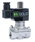 Heavy Duty Stainless Steel Solenoid Valve 110V AC Normally Open With Viton Seal Half Inch Size for industrial use