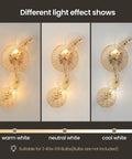 Set Of 2 Gold Wall Sconces With Brass Finish And Glass Shade for Hallway Vanity and Bedroom Lighting Easy to Install showing light effects
