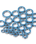 Blue Ball Bearing Kit 26-Piece Set for Big Rock Typhon Granite Senton 3s BLX RC Crawler Upgrade Parts displayed on white background