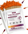 ASKIZ Lead Test Swabs kit, 120 orange-tipped swabs for home use