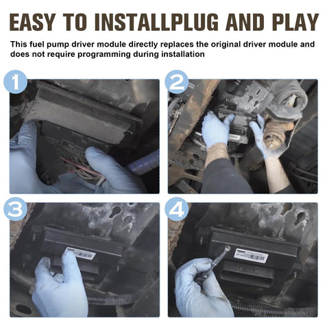 Installation of Plug-And-Play 601-132 Fuel Pump Flow Control Module For 2007-2009 GM Trucks And SUVs Replacement 20759945
