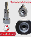 Diamond Profile Wheel 3 Eighth Inch Radius Demi Half Bullnose B10 Router Bit for Marble Stone Granite Edges with Arbor