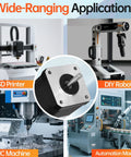 High Torque Nema 17 Stepper Motor With Integrated Driver For 3D Printer CNC Machine DIY Robots 1.8 Degree 2 Phase Bipolar use