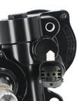 Power Running Board Motor For Ford F-150 2015 To 2020 Front Left Driver Replacement With OEM FL3Z16A507A FL3Z-16A507-A Durable Long Lasting Build And Universal Mounting Holes For Easy Bolt-On Install And Smooth Step Access black metal motor housing and connector