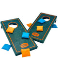 Portable Travel Mini Cornhole Set With Bean Bags Lightweight Nylon Boards Durable Outdoor Yard Game For Camping