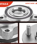Close-up of Two Pack Front Wheel Bearing And Hub Assembly For Ford Transit 250 350 And 350 HD 2015-2018 6-Lug Compatible