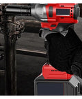 Gangsuqd Brushless Cordless Impact Wrench With High Torque being used for repair; lightweight design for easy handling in tight spaces.