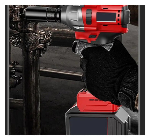 Brushless Electric Impact Wrench High Torque Cordless Power Tool Portable For Scaffold Woodworking And Car Repair Lightweight Home Auto Use