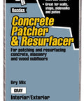 Concrete Patcher And Resurfacer Gray 5 Lb Kit For Walls Steps Sidewalks And Patios Weather Resistant Polymer Fortified Cement Patch