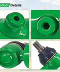 Close-up details of Power Steering Hydraulic Cylinder for John Deere Tractors and Telehandlers, replaces LVA14159.