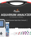 6 In 1 Digital Aquarium Water Test Kit With 50 Strips For Fresh And Saltwater Tanks Fast And Accurate PH Nitrate Nitrite Chlorine