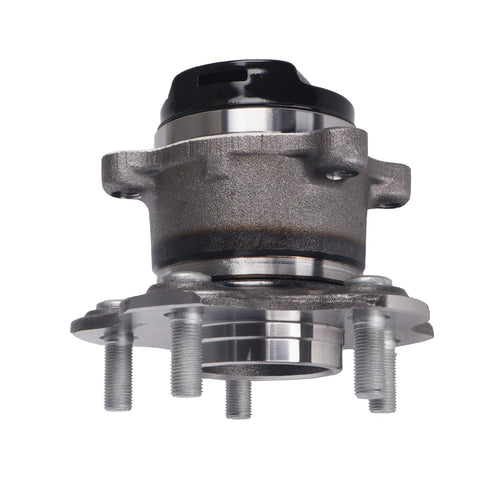 Front view of Rear Wheel Hub Bearing Assembly Fits Nissan Rogue 2008 to 2013 And Rogue Select 2014 to 2015 With 5 Lugs for FWD Vehicles