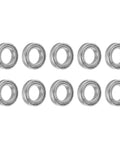 Bearing Kit Ten Pieces Beefy Stainless Steel Mini Ball Bearings For Industrial Machinery 42x25x9mm Durable Rust Resistant Precision Components For DIY Projects And Motors, set of 10