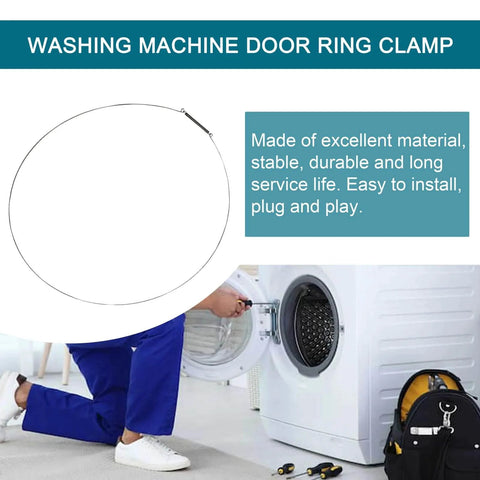 Washer Door Ring Clamp Replacement For Whirlpool Maytag Kenmore Front Load Washers Boot Seal Retaining Ring shown