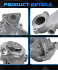 Engine Water Pump With Gasket Kit For 2011-2020 Ford F150 5.0L V8 And Mustang 5.0L 5.2L V8 showcasing detailed parts and finishes.