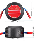 Top Shelf Automatic Car Fire Extinguisher Hardened Aluminum Body, compact 4cm aerosol canister for vehicle fire safety.